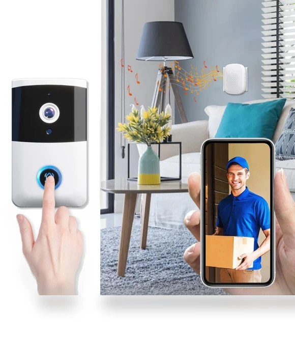 Smart Wireless Doorbell Camera — Smart Home Security, zhengfuzhihai