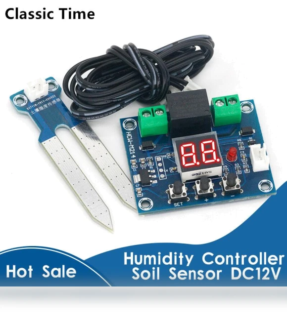 Soil Moisture Sensor Irrigation System Controller — Controllers, Classic Time