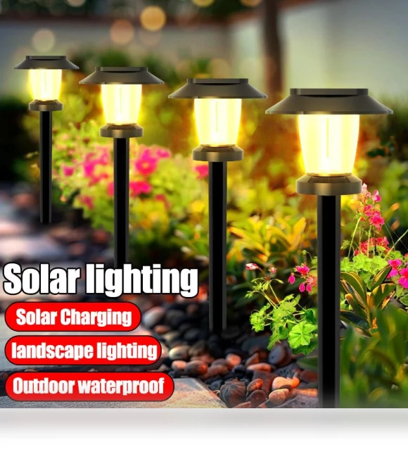 Solar Powered LED Garden Light — Outdoor Security & Flood Lighting, YWZT Decorative lights