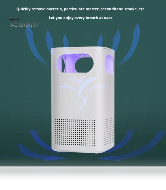 USB Desktop Air Purifier — Activated Carbon Air Purifiers, Computer Life
