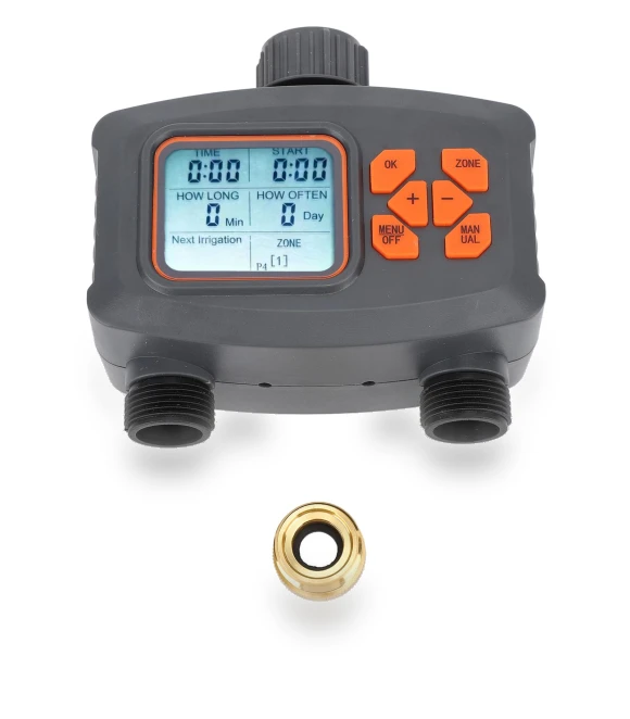 Watering Timer with 2 Outlet Hoses — Controllers, Betifor-duoqiao