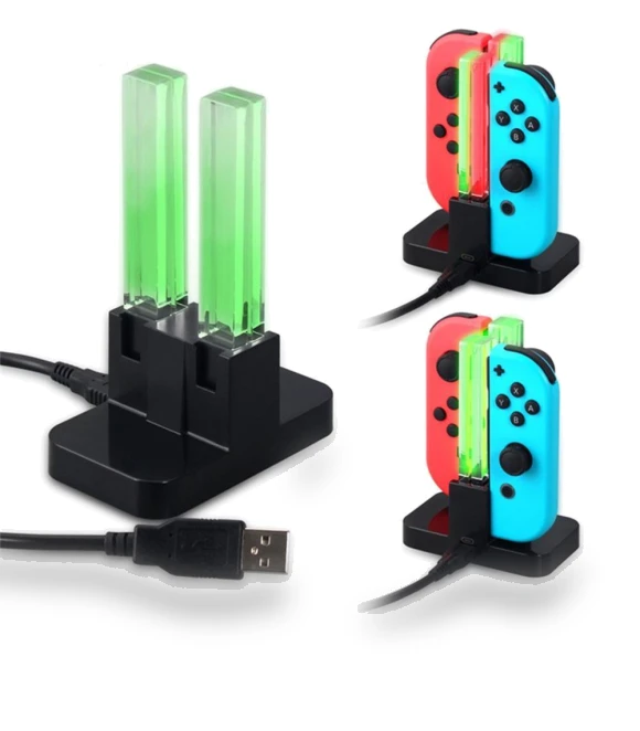 4-in-1 LED Charging Dock Stand — Power Solutions, Global Express