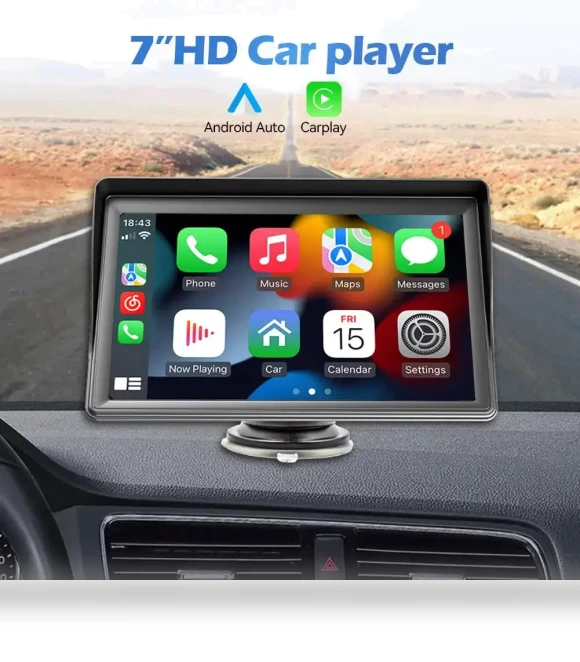 7-inch Portable Touchscreen Car Radio Multimedia Video Player — Stereo Receivers, JOHO - CarGear