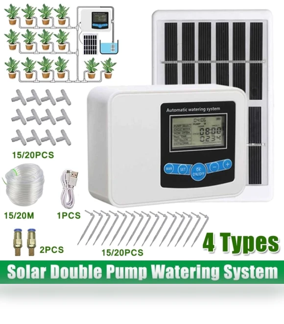 Automatic Garden Drip Irrigation System — Drip Kits, Longjing