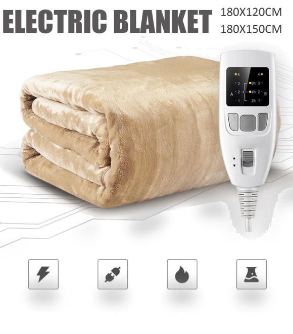 Electric Heated Mattress Pad — Electric, Crown Global