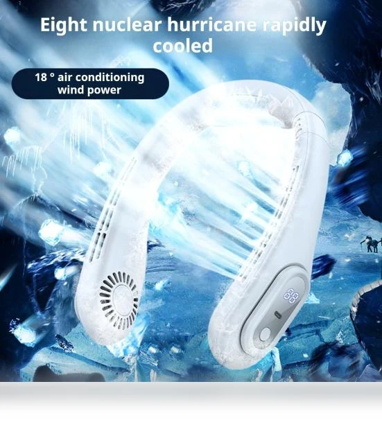 Hands-Free Neck Fan — Portable Cooling Solutions, K&J Humidifiers