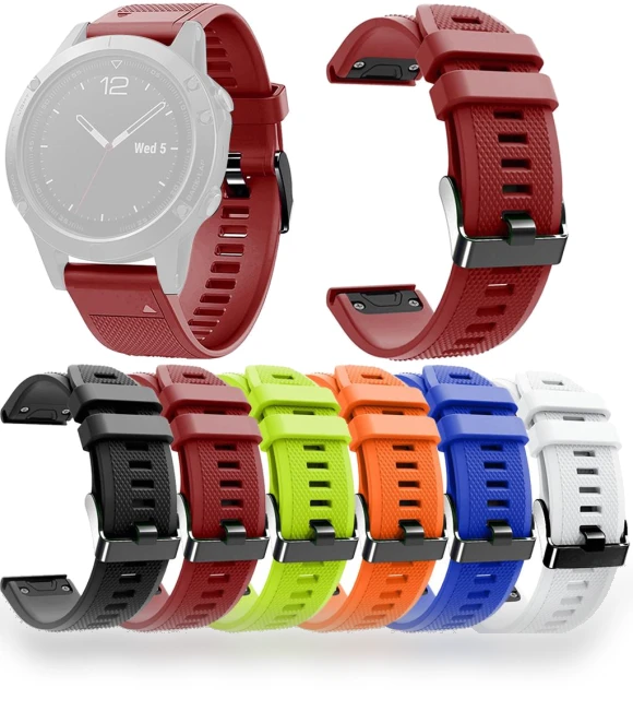 Silicone Replacement Watch Band — Fitness Bands, Vegetables