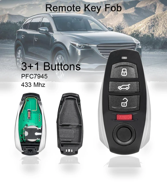 Smart Car Remote Key — Keyless Entry, Automobile supplies