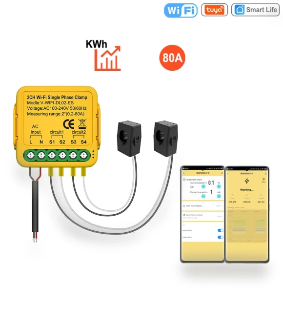 Smart Home Energy Monitor — Smart Home Modules, Tuya