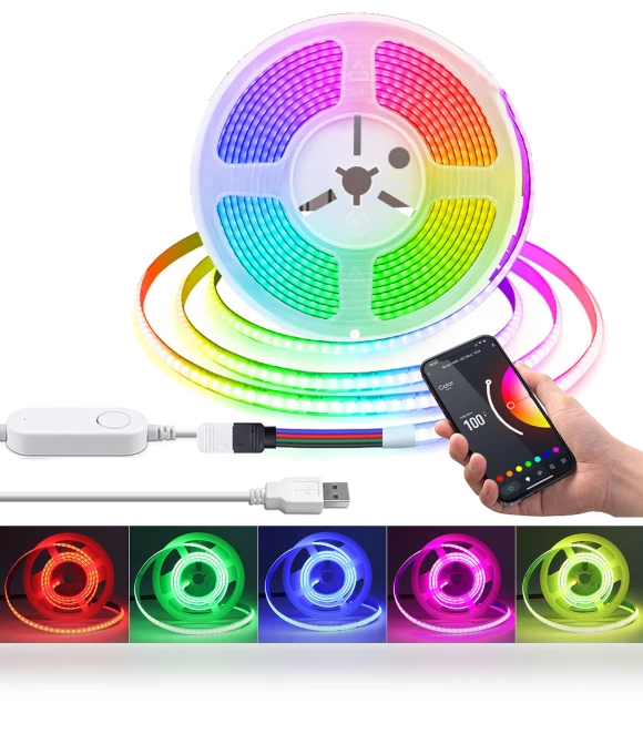 Smart WiFi RGB COB LED Strip — LED Strips, MALITAI HOME LIGHT