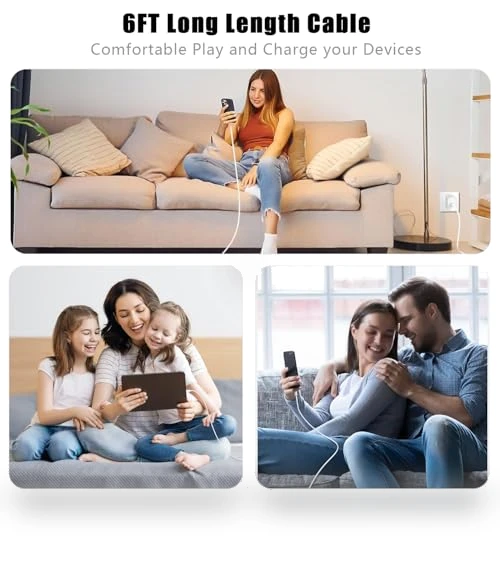 30W USB C Fast Charger with 6FT Cable — Chargers, DIIMO