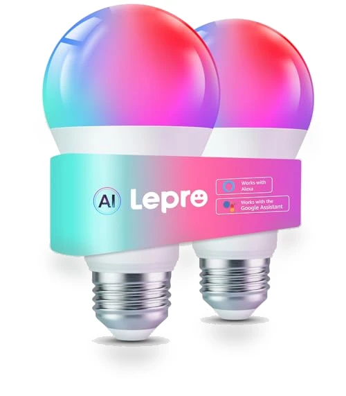 AI Smart Light Bulbs — LED, Lepro