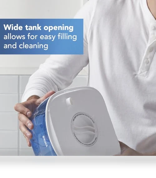 Cool Mist Humidifier with UV light — Air Moisturizers, Vicks