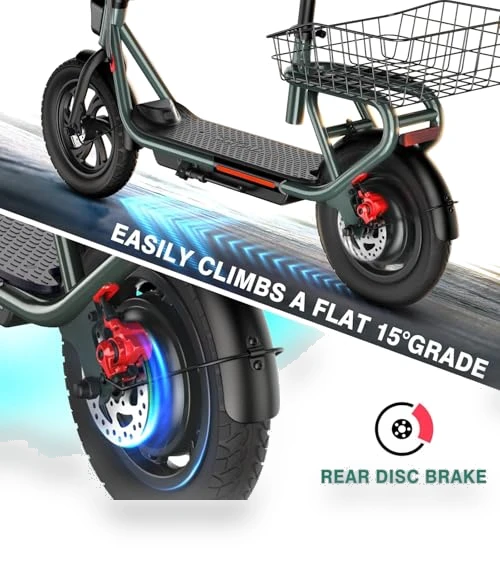 Electric Scooter with Seat — Electric Self-Balancing Scooters, SISIGAD