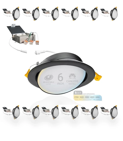 Gimbal LED Recessed Lighting Canless Wafer Lights — Recessed Lighting, NUWATT