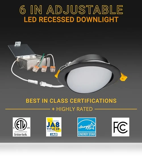 Gimbal LED Recessed Lighting Canless Wafer Lights — Recessed Lighting, NUWATT