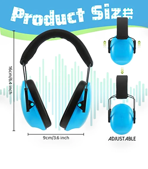 Kids Ear Protection Noise Cancelling Ear Muffs — Earpads, Amylove