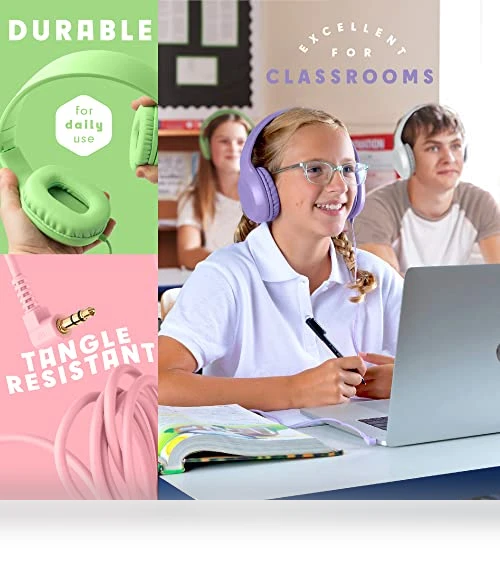 Kids Headphones Bulk Set — In-Ear Headphones, Sonitum