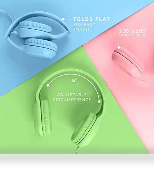 Kids Headphones Bulk Set — In-Ear Headphones, Sonitum
