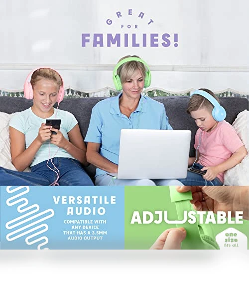 Kids Headphones Bulk Set — In-Ear Headphones, Sonitum