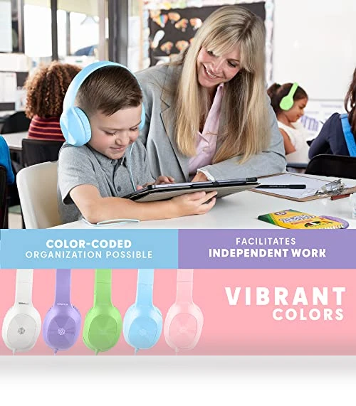 Kids Headphones Bulk Set — In-Ear Headphones, Sonitum