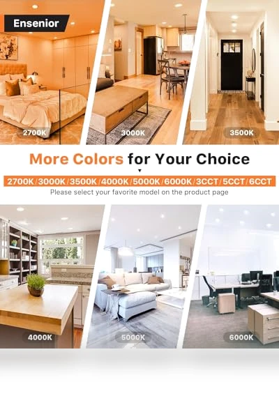 LED Recessed Ceiling Light — Commercial Lighting Solutions, Ensenior