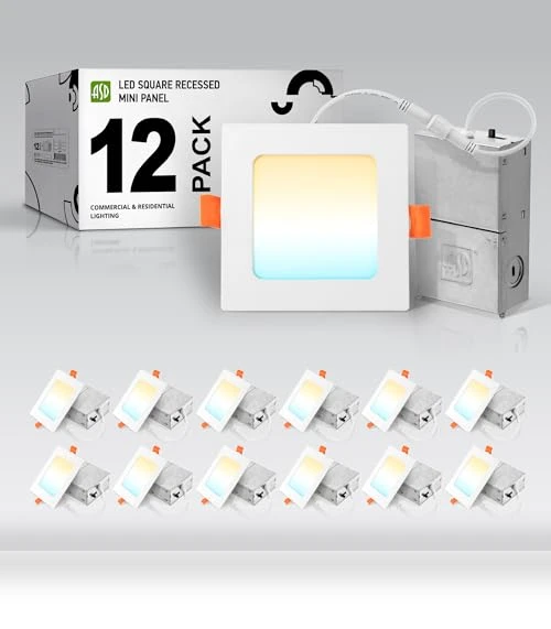LED Square Recessed Lighting — Recessed Lighting, ASD