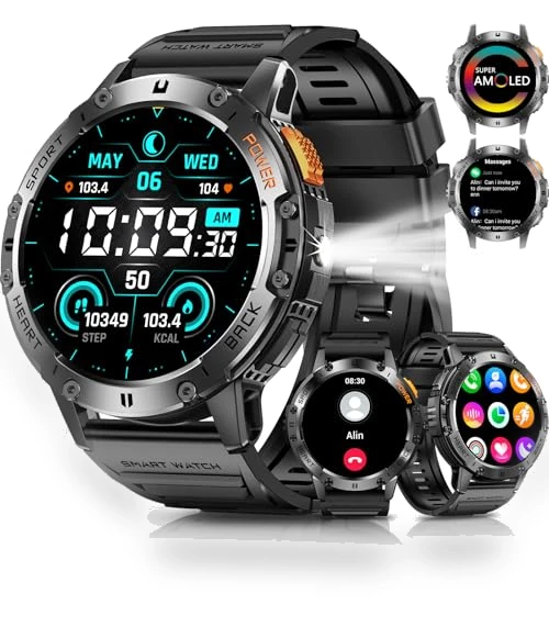 Military Smart Watch — Smartwatches, PODOEIL