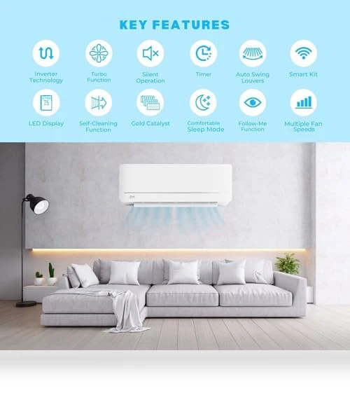 Mini Split Air Conditioner and Heater — Split-System, Cooper & Hunter