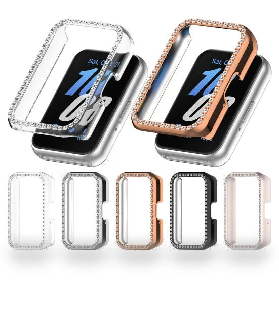 Protective Case with Shiny Artificial Diamond — Smartwatch Protectors, CE