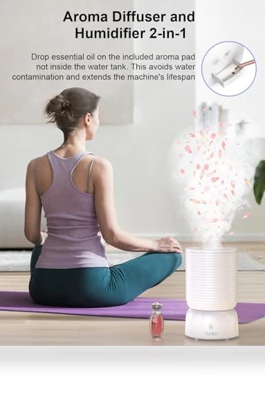 Smart Humidifier — Air Moisturizers, CLEVAST