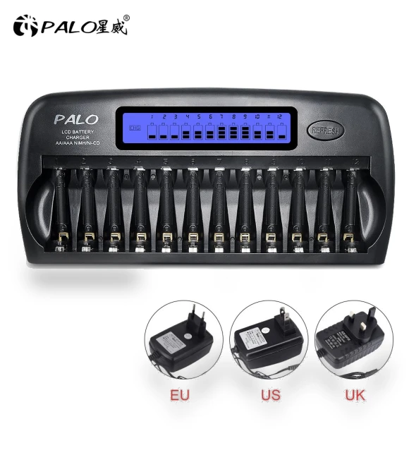 Smart LCD Battery Charger — Chargers, PALO