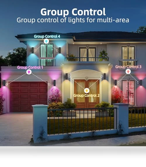 Smart Porch Lights — Outdoor Wall Lighting, Zinola