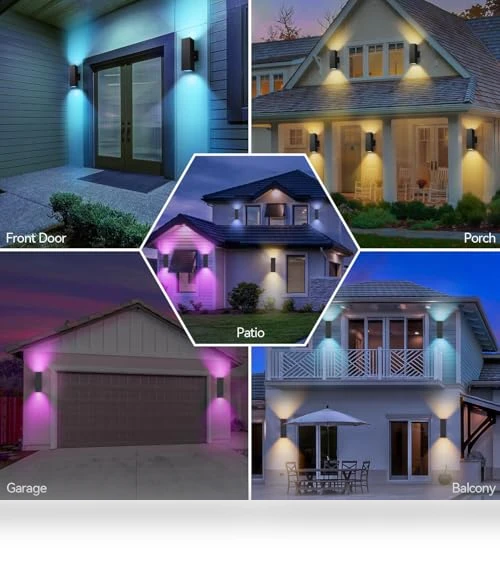 Smart Porch Lights — Outdoor Wall Lighting, Zinola
