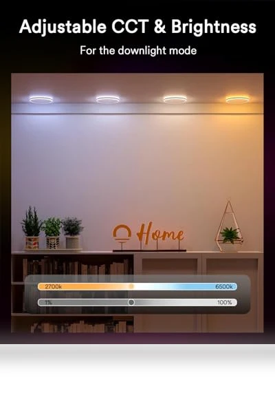 Smart Recessed Lighting with Gradient Accent and Night Ring — Recessed Lighting, Lumary