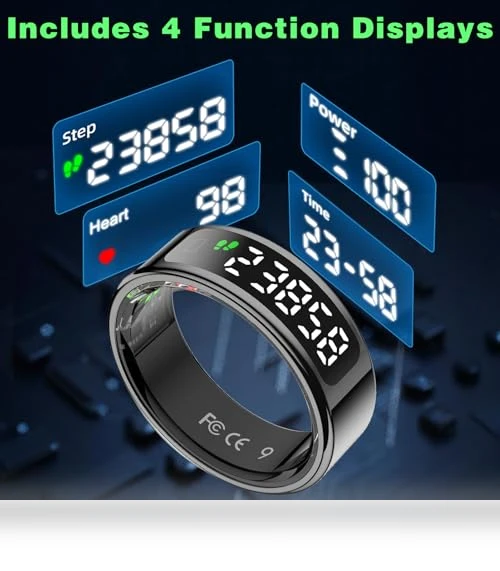 Smart Ring with LED Display Screen — Smart Rings, Shenzhen Yawell Intelligent Technology Co.,Ltd