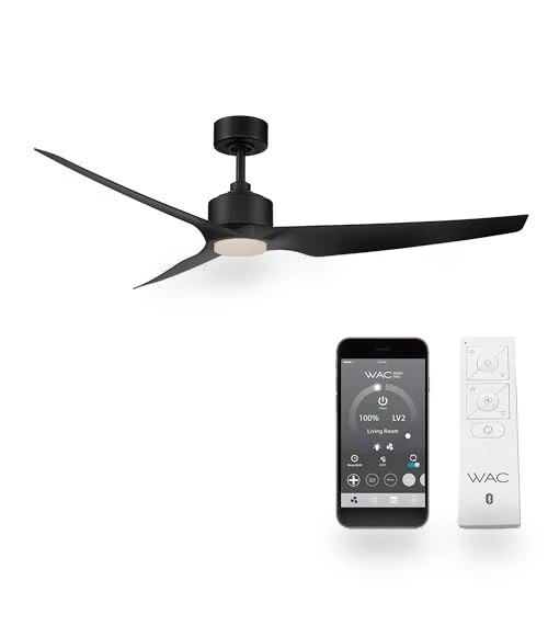Stella Indoor and Outdoor 3-Blade Smart Ceiling Fan — Ceiling Fan Lighting Solutions, WAC Lighting