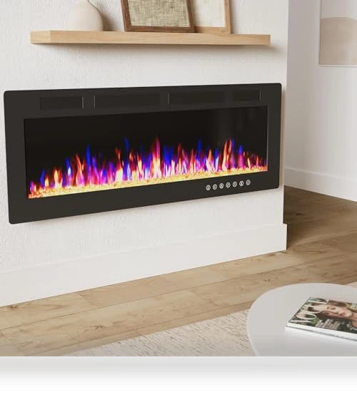 Ultra-Thin Electric Fireplace — Electric Heating Solutions, VITESSE
