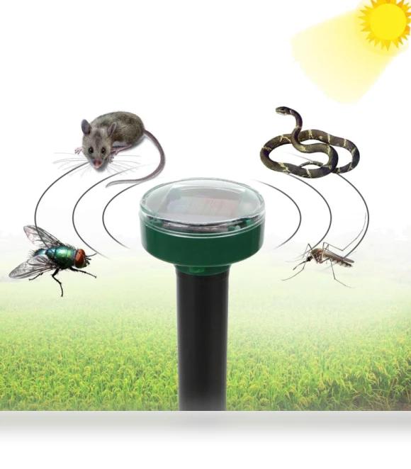 Ultrasonic Solar Animal Repeller — Repellents, VITA Dogdog Smartwear