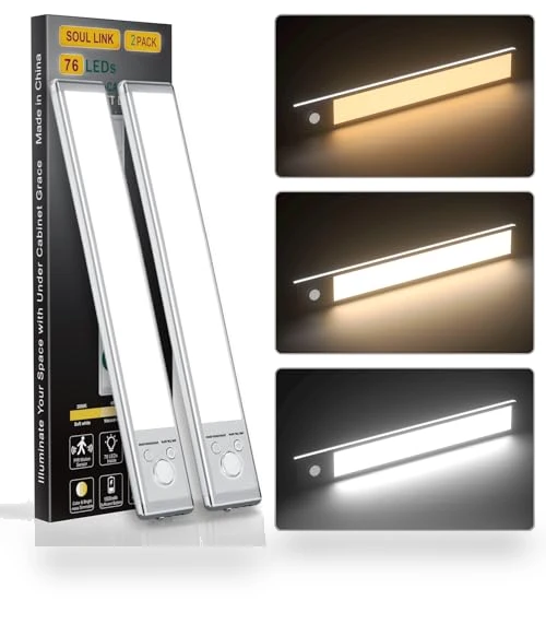 Under Cabinet Lights with Motion Sensor — Under-Cabinet Lights, SOUL LINK
