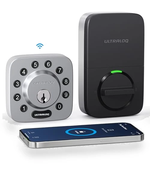 WiFi Smart Lock with Door Sensor — Smart Home Security, ULTRALOQ