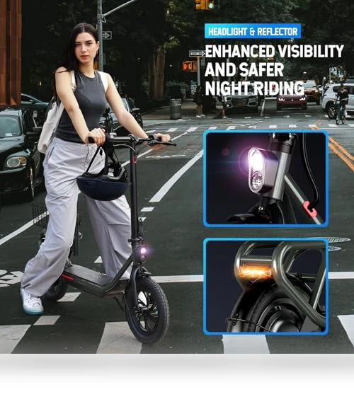 Electric Scooter with Seat — Push Scooters, SISIGAD