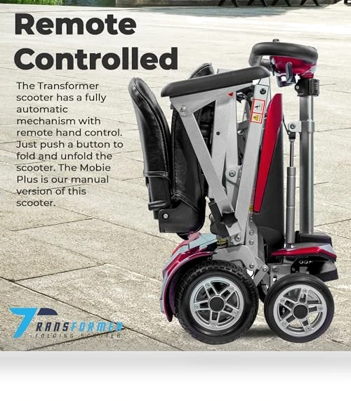 Folding Mobility Scooter — Electric Self-Balancing Scooters, Enhance Mobility