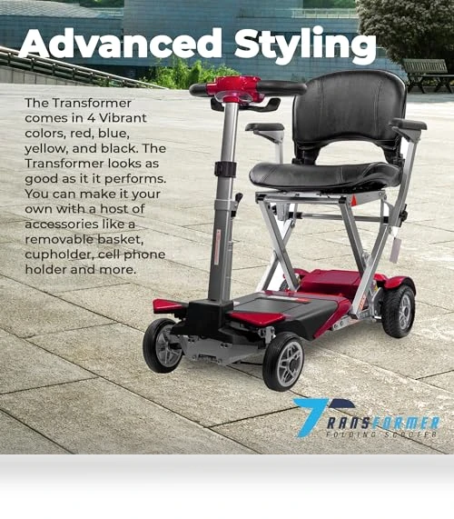 Folding Mobility Scooter — Electric Self-Balancing Scooters, Enhance Mobility