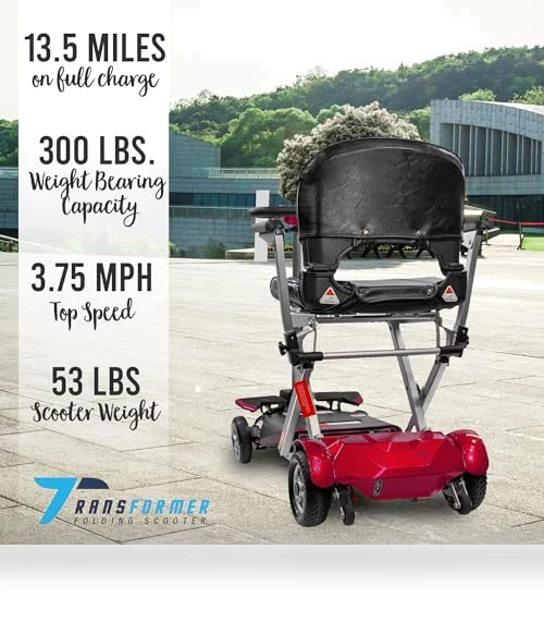 Folding Mobility Scooter — Electric Self-Balancing Scooters, Enhance Mobility