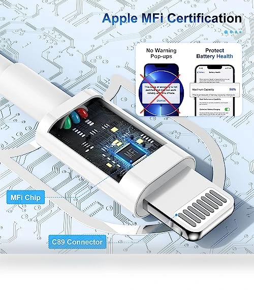 MFi Certified Lightning to USB Cable — Lightning, Apple