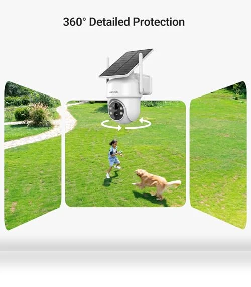 Wireless Outdoor Security Camera System — Security Cameras, ANSQUE
