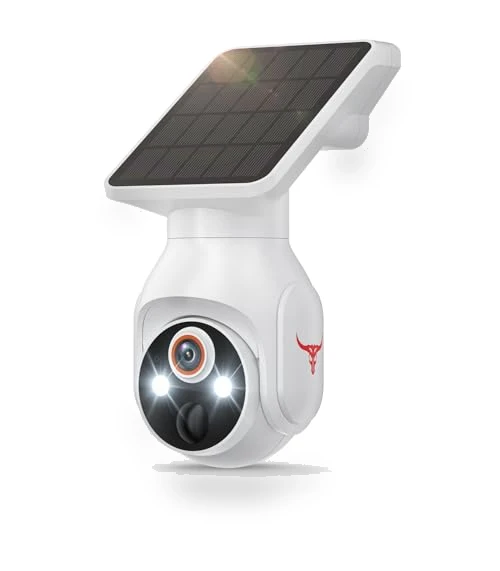 1080p Security Camera with Solar Panel — Security Cameras, FameVibe