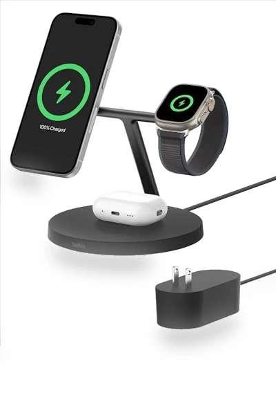 3-in-1 Wireless Charging Station — Chargers, Belkin