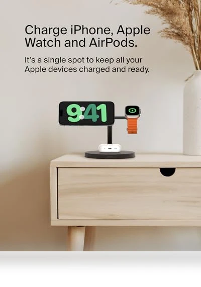 3-in-1 Wireless Charging Station — Chargers, Belkin